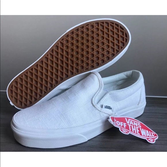 Vans Shoes - Vans Women’s Classic Slip-On Hemp Linen